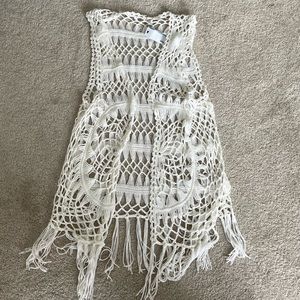💥2/$50💥 NWT Garage Macrame Vest
